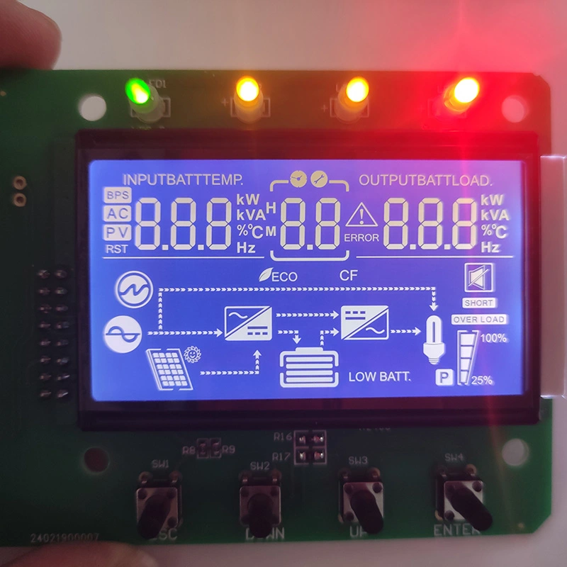 Monochrome Segment LCD Display Module